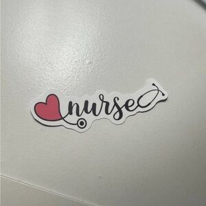 Heart Nurse Wall Sticker